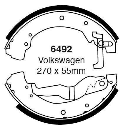 VW-TRANSPORTER-Brake-shoes-EBC6492-1990-1995-172971248554